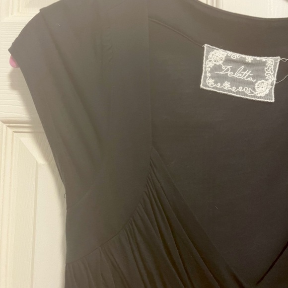 Deletta black midi dress - Picture 2 of 4